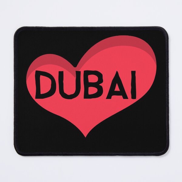 Artikelvorschau, Ich liebe Dubai, ich liebe Dubai, Dubai-Liebhaber, Dubai-Souvenir entworfen und verkauft von SuperiorPrints.