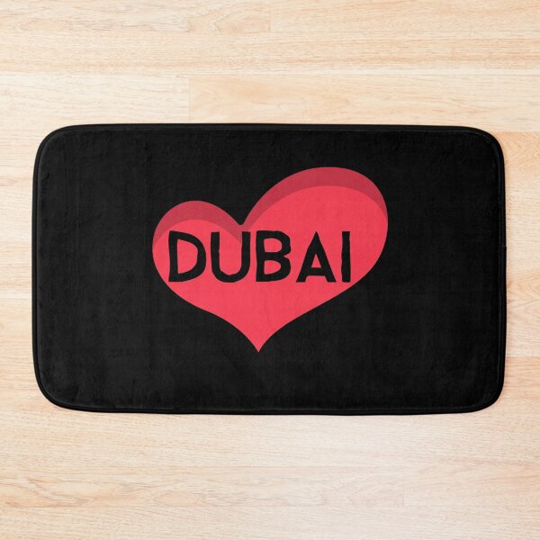 Artikelvorschau, Ich liebe Dubai, ich liebe Dubai, Dubai-Liebhaber, Dubai-Souvenir entworfen und verkauft von SuperiorPrints.