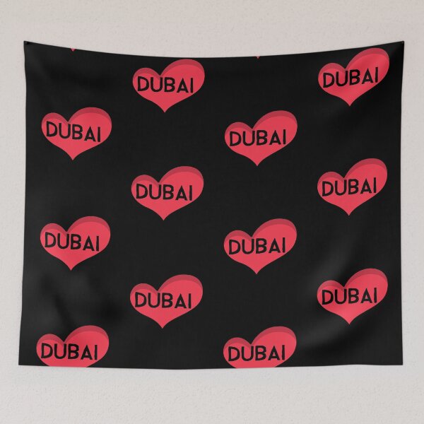 Item preview, i love dubai, i heart dubai, dubai lover, dubai souvenir designed and sold by SuperiorPrints.
