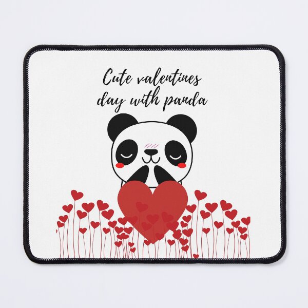 Item preview, Cute valentines day with panda designed and sold by SENMARO100.