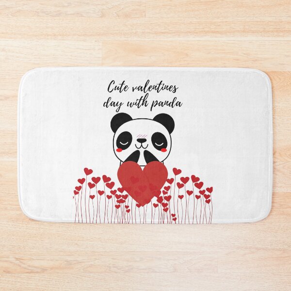 Item preview, Cute valentines day with panda designed and sold by SENMARO100.
