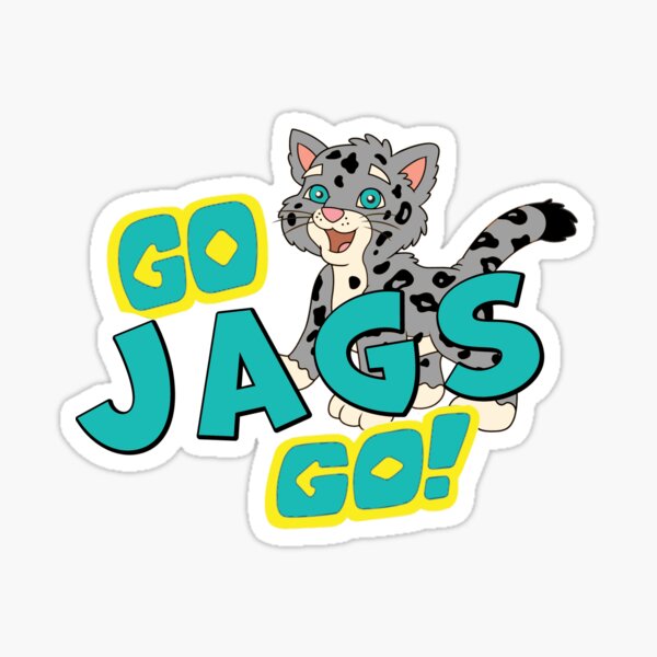 Let's Go Jags Sticker