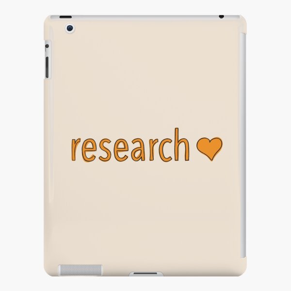 Research Heart (Orange) iPad Snap Case