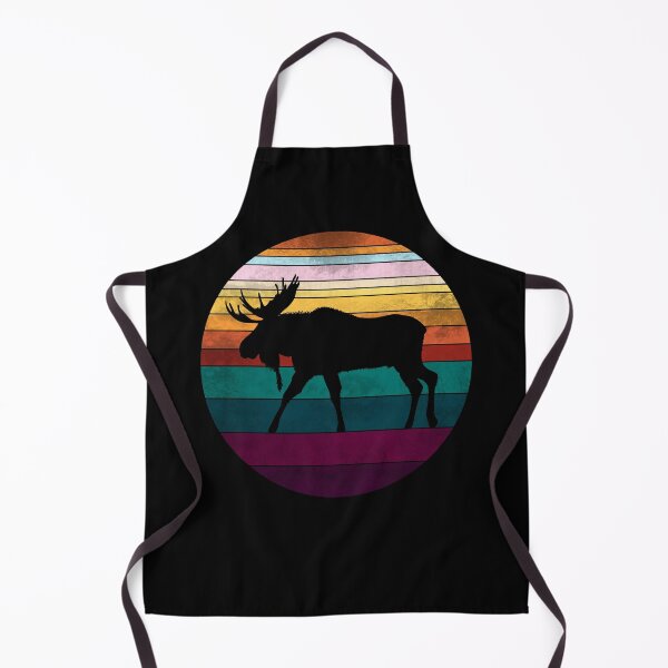 Item preview, Faded Retro Moose Sunset designed and sold by GyngerGarza.