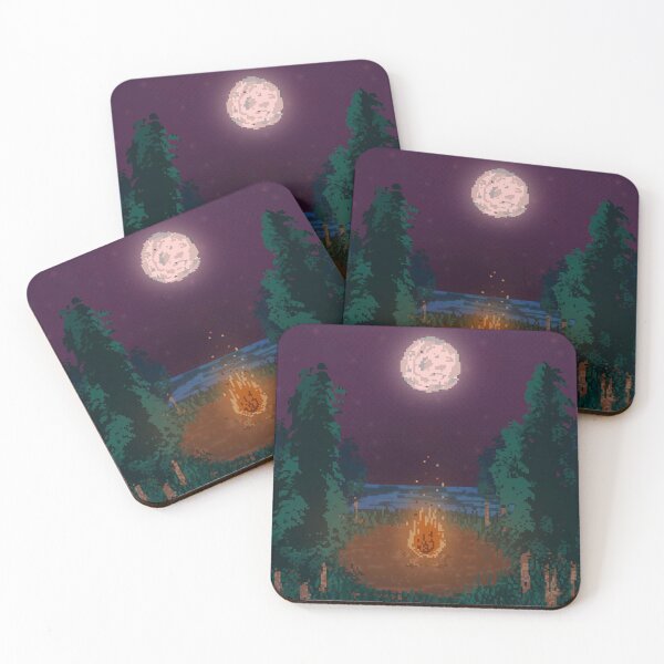 Item preview, Pixel Campfire designed and sold by taoistviking.