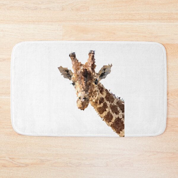 Item preview, Low poly giraffe head design designed and sold by philbraxton.