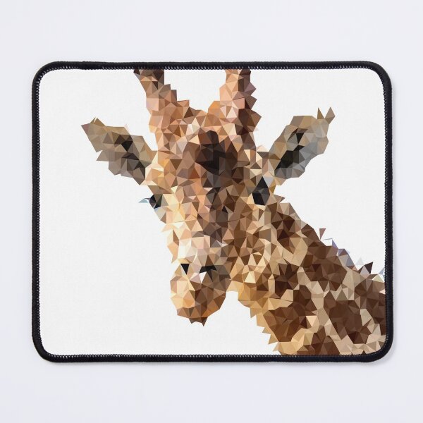 Item preview, Low poly giraffe head design designed and sold by philbraxton.
