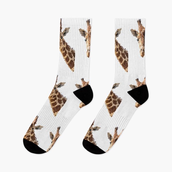 Item preview, Low poly giraffe head design designed and sold by philbraxton.