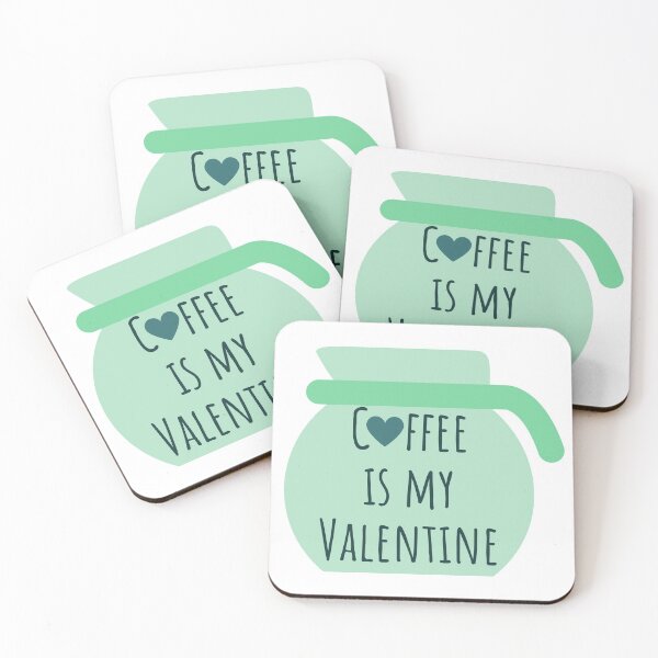 Item preview, Coffee Is My Valentine  designed and sold by hanyj732.