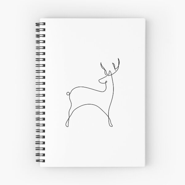 Item preview, One Line Animal - Deer designed and sold by misskholeta.