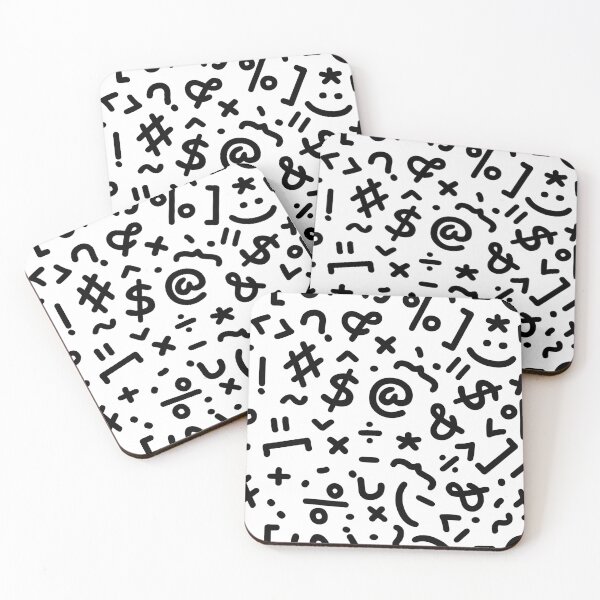 Item preview, Monochrome Randomness Symbol designed and sold by Amilaz.
