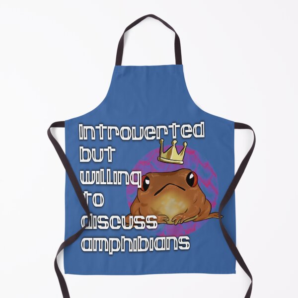 Item preview, Introverted but willing to discuss amphibians 3 designed and sold by Furiarossa.