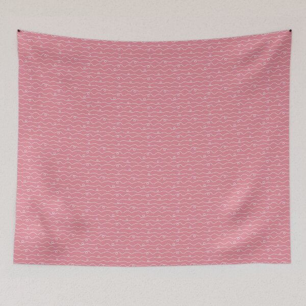 Item preview, Pastel Pink Squiggly Lines designed and sold by storyboxdesigns.