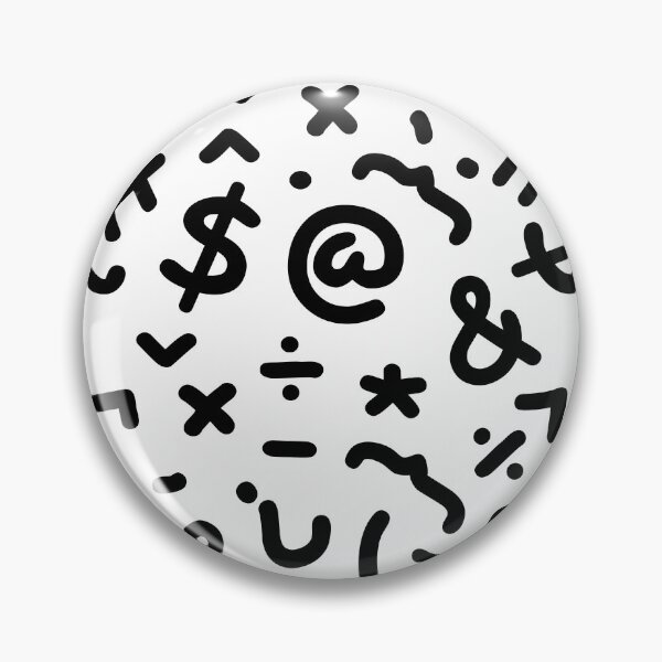 Item preview, Monochrome Randomness Symbol designed and sold by Amilaz.
