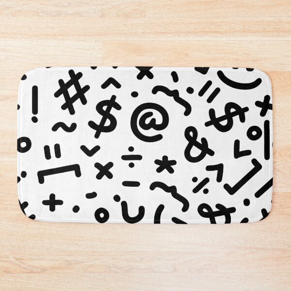 Item preview, Monochrome Randomness Symbol designed and sold by Amilaz.