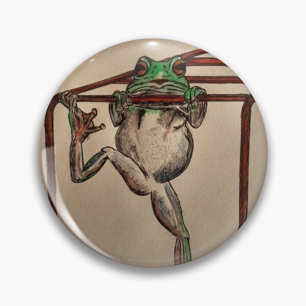 Item preview, Tree frog on Monkey bars designed and sold by JoSymondsArt.
