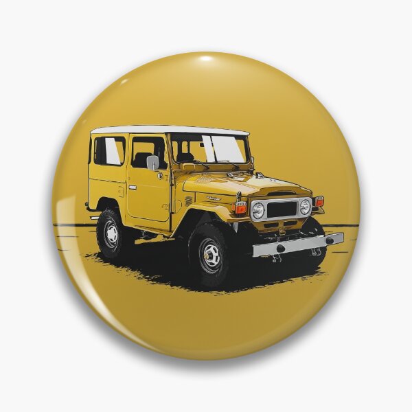 Item preview, Classic Japanese off-roader (Yellow) designed and sold by ApexFibers.