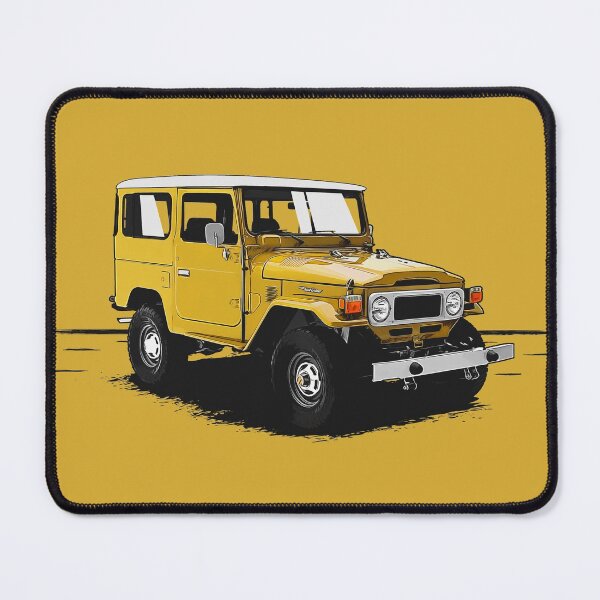 Item preview, Classic Japanese off-roader (Yellow) designed and sold by ApexFibers.