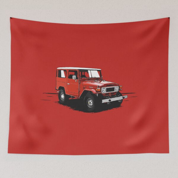 Item preview, Classic Japanese off-roader (Red) designed and sold by ApexFibers.