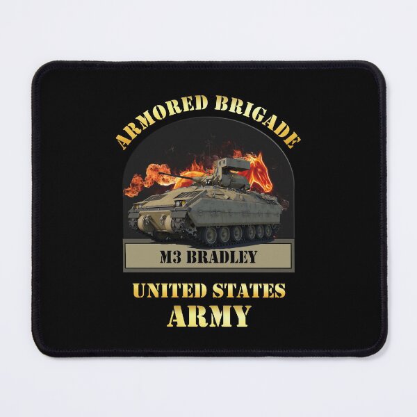 Item preview, US Army Armored Brigade Bradley Fighting Vehicle designed and sold by Gaelashirts.
