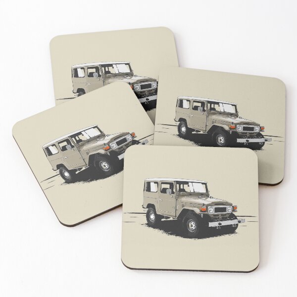 Item preview, Classic Japanese off-roader (Beige) designed and sold by ApexFibers.