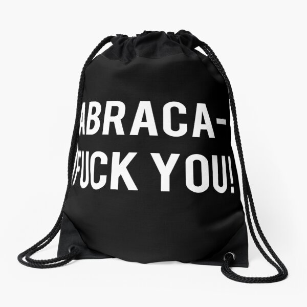 black drawstring handbolsa