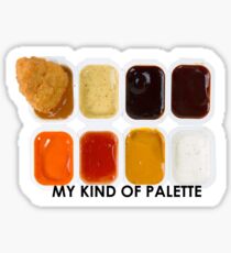 Chicken Nugget Palette Sticker