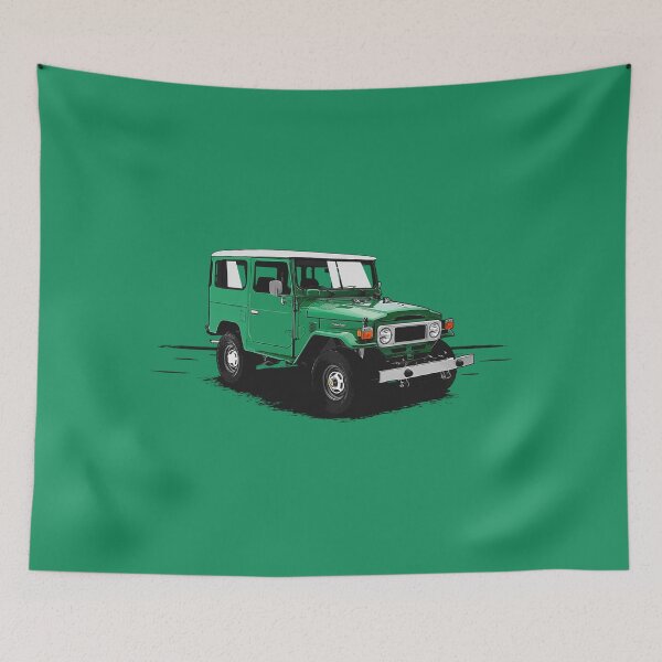 Item preview, Classic Japanese off-roader (Green) designed and sold by ApexFibers.