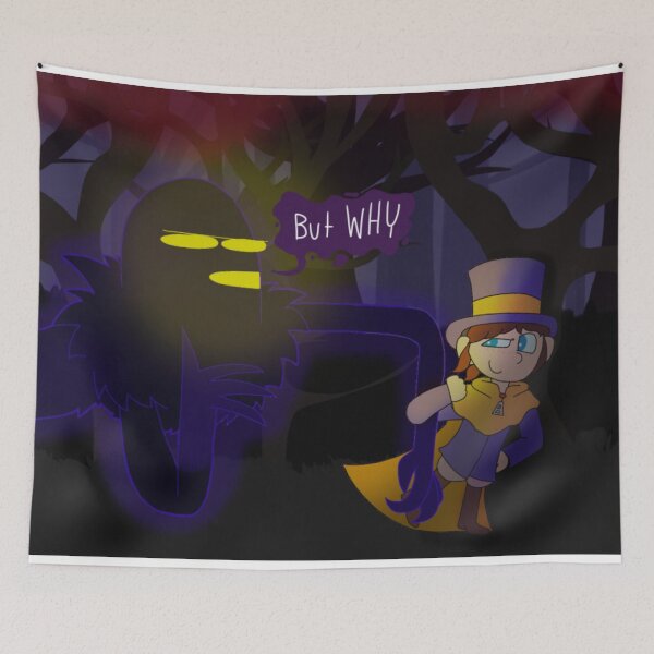 Item preview, Hat Child Continues Forcibly Befriending Snatcher designed and sold by SnickerzDoodlez.