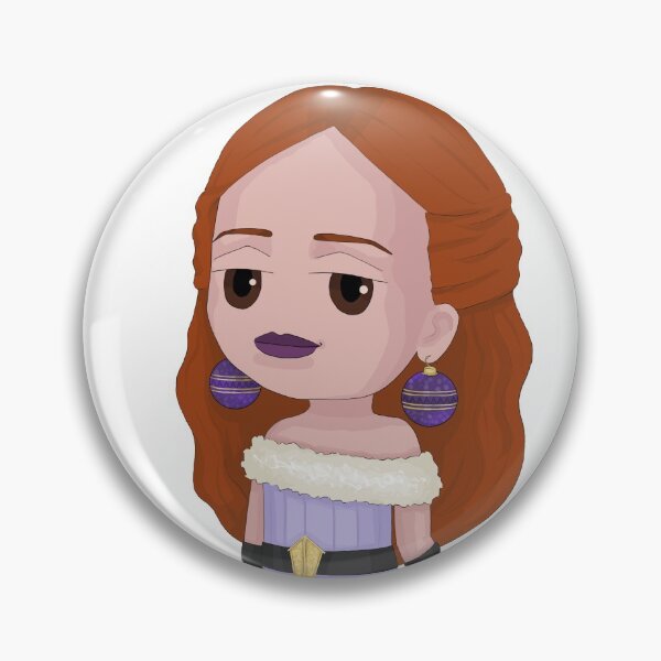 Item preview, Wilhelmina Venable Christmas Chibi designed and sold by Jade Willow.