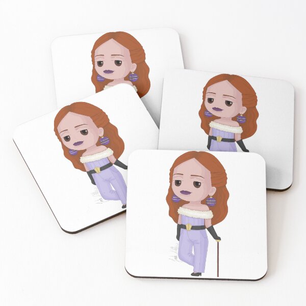 Item preview, Wilhelmina Venable Christmas Chibi designed and sold by Jade Willow.