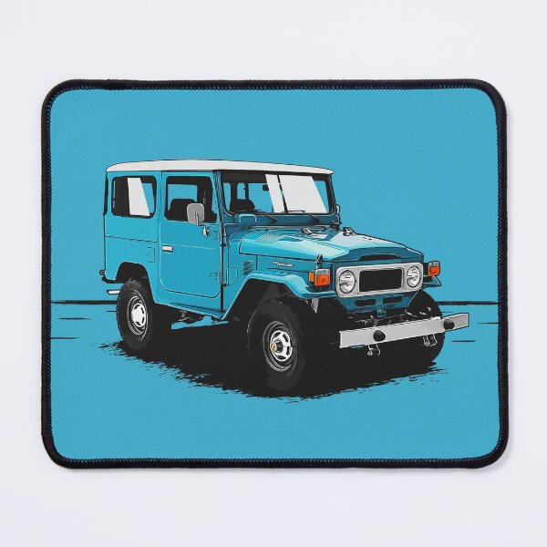 Item preview, Classic Japanese off-roader  (Blue) designed and sold by ApexFibers.