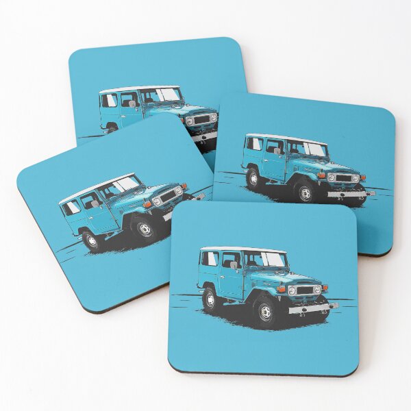 Item preview, Classic Japanese off-roader  (Blue) designed and sold by ApexFibers.