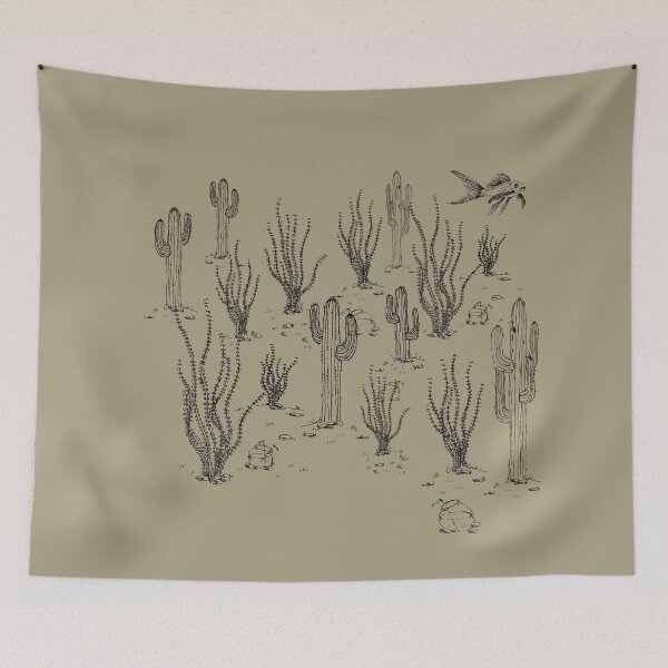Item preview, desert landscape with fish designed and sold by dai-dai.