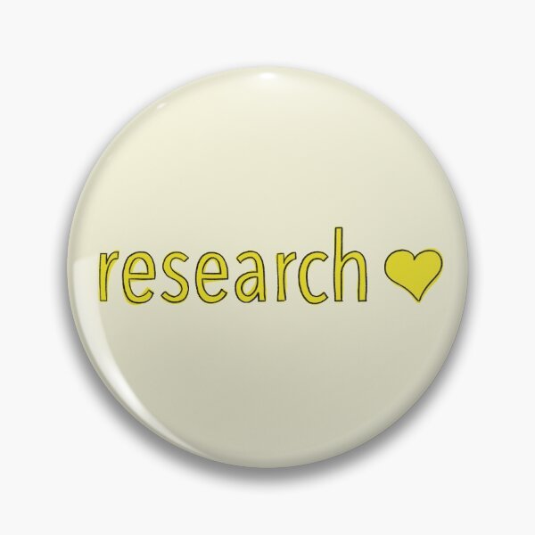 Item preview, Research Heart (Yellow) designed and sold by PhDoer.