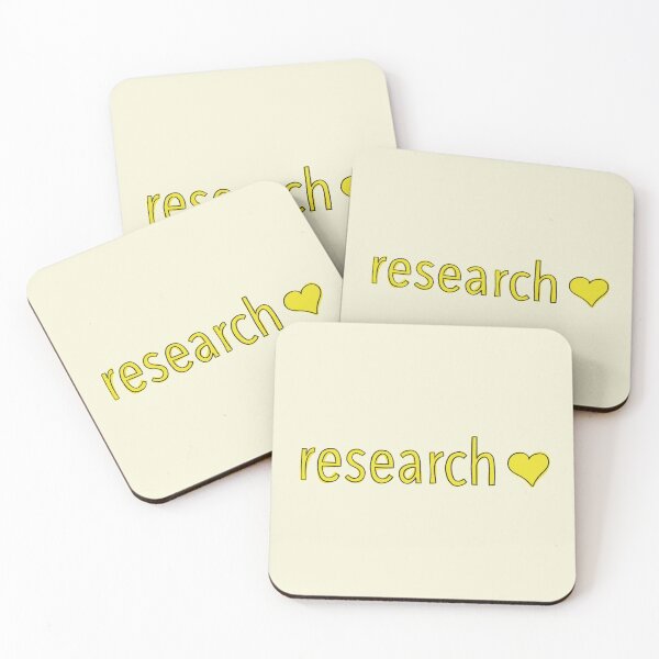 Item preview, Research Heart (Yellow) designed and sold by PhDoer.