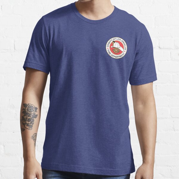 Los Angeles County Fire Department Hazmat Active T-Shirt for Sale