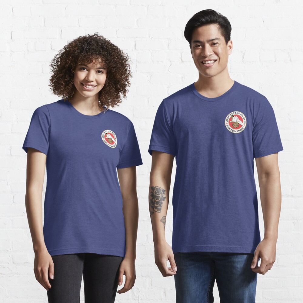Los Angeles County Fire Department Hazmat Active T-Shirt for Sale