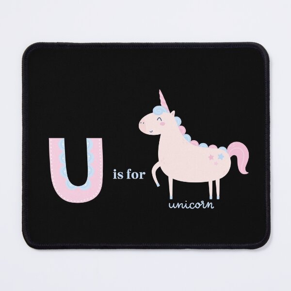 Item preview, U is for Unicorn  designed and sold by UKTDesigns.
