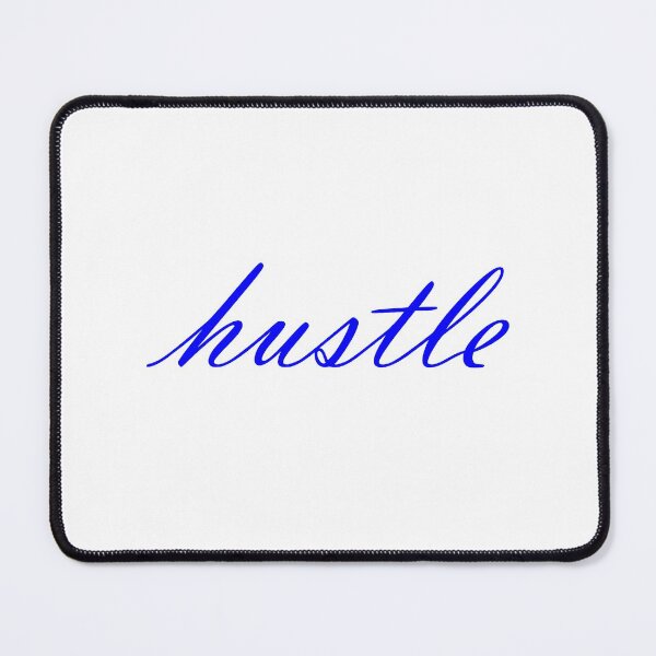 Item preview, hustle - blue designed and sold by SaltyTuba.