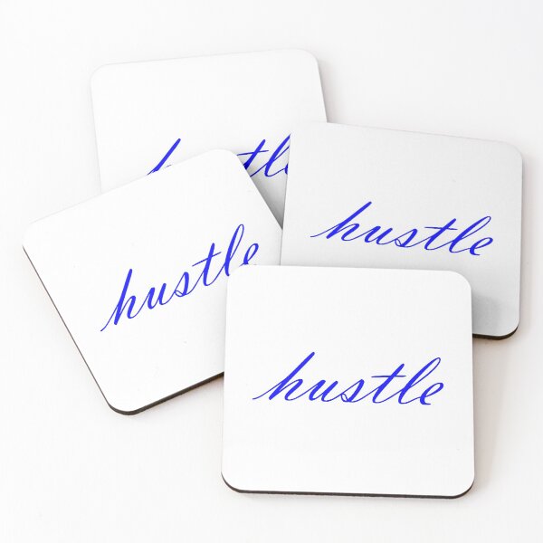 Item preview, hustle - blue designed and sold by SaltyTuba.