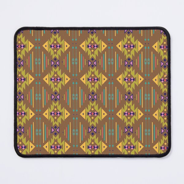 Item preview, Colorful Tribal Nubian Style Seamless Pattern designed and sold by Nobiya.