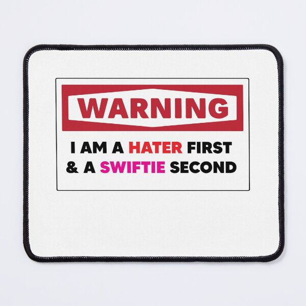 Item preview, hater first, swiftie second designed and sold by melizzz.