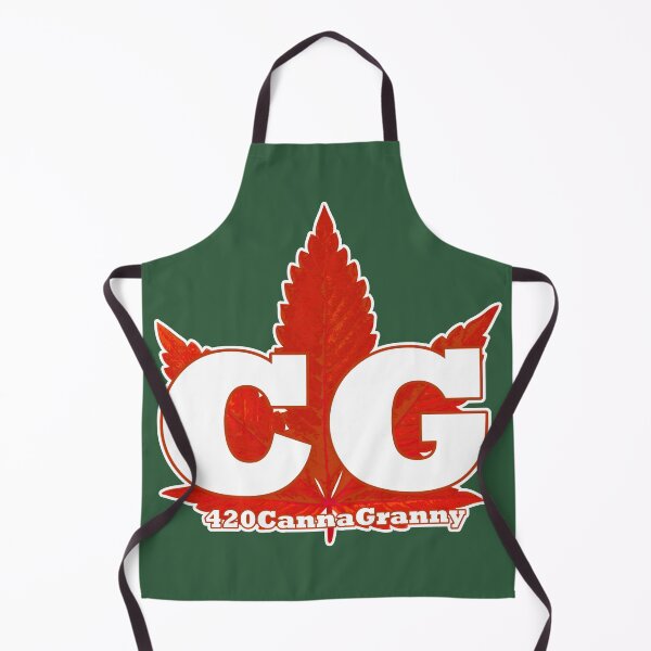 Item preview, 420 canna granny red designed and sold by CannaGranny™ .
