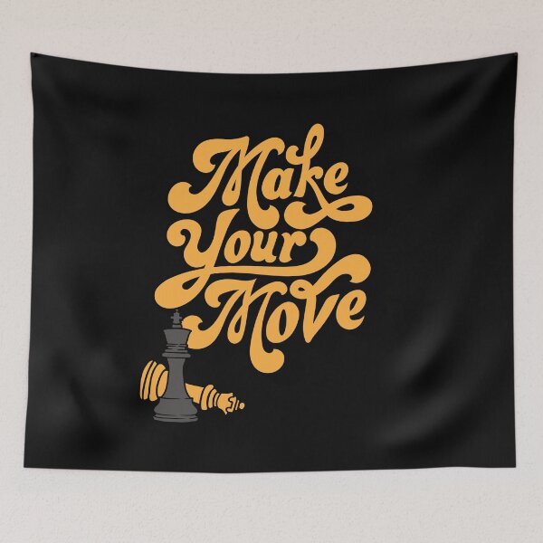 Item preview, Make Your Move-Chess-Retro designed and sold by SighFly52.