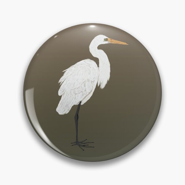 Item preview, Great Egret designed and sold by Hali Vanderburg.