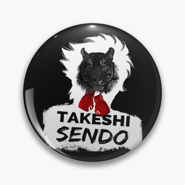 Takeshi Pins and Buttons for Sale