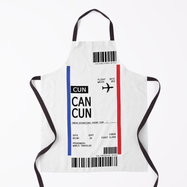 Item preview, First Class Ticket Boarding Pass Cancun designed and sold by TimelessChic.