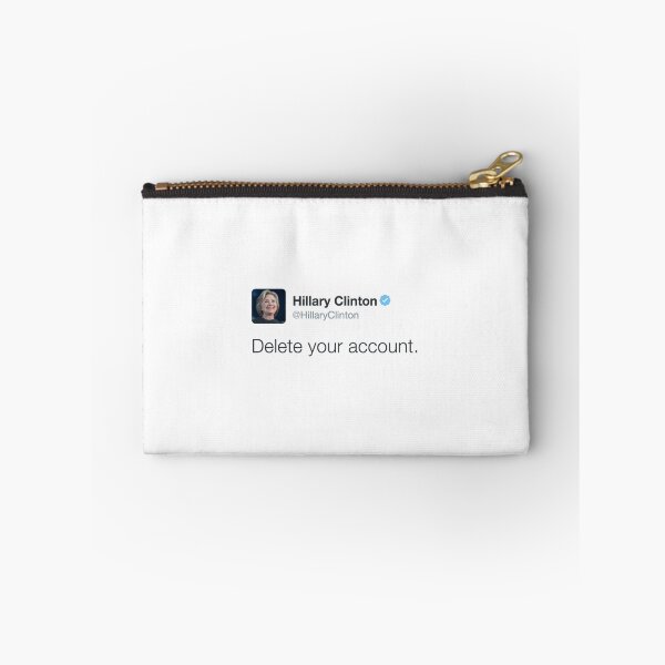 Item preview, Eliminar su cuenta Hillary Clinton designed and sold by mizhappy3.