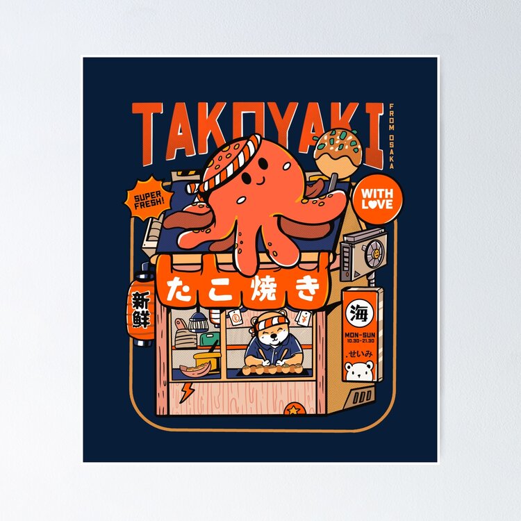 Takoyaki With Love Sticker